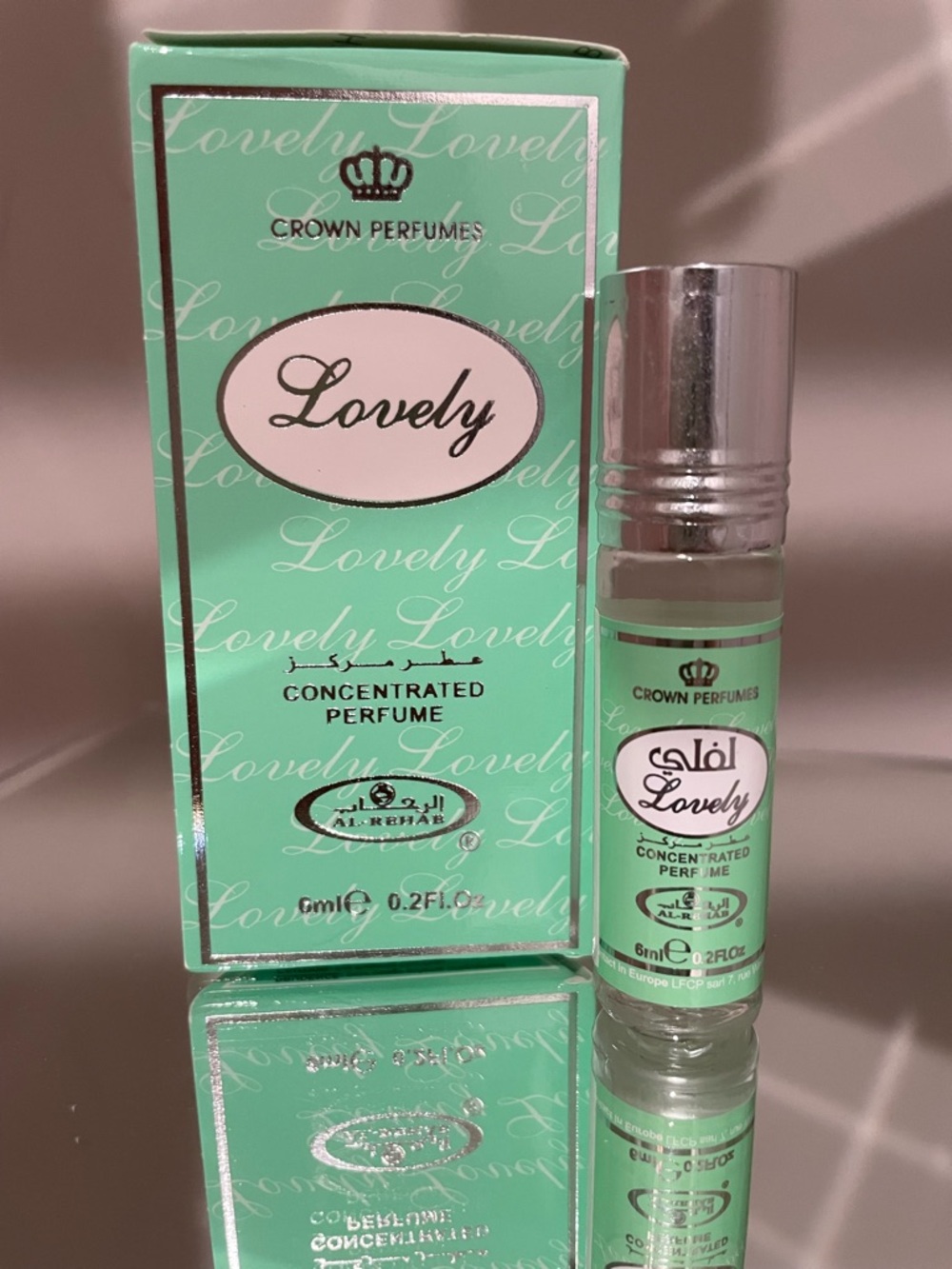Lovely Concentrated Perfume Oil by — Mint Green Roll-On